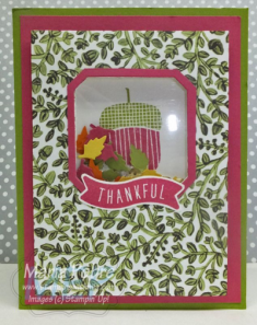 Acorny Thank You Shaker Card! – My Weblog