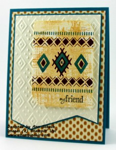 Bohemian Borders for Pals Paper Arts – The Stampin’ Schach
