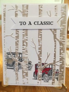 Background Images for the Woodland Textured Impressions Embossing Folder