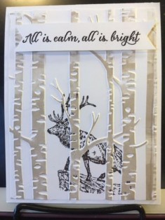 Woodland Textured Impressions Embossing Folder Background Images