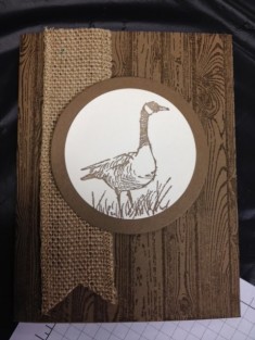 My Creative Corner!: Wetlands with Hardwood Background Masculine Card