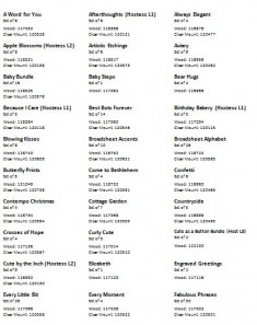 SUDSOL Articles | 2015 – 2016 Stamp Set Labels