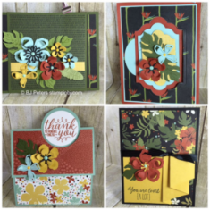 Botanical Garden Specialty Fold Class – BJ’s Stampin’ Spot