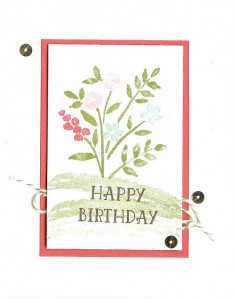 Floral Happy Birthday