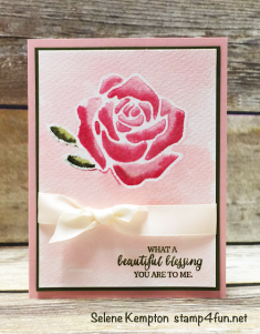 Rose Wonder Freezer Paper Resist Watercolor Technique