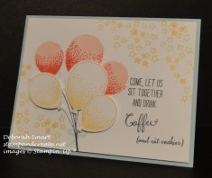 Balloon Celebration card – CASE’d from Occasions catalogue StampAndCreate.net