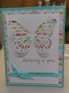 thinking of You butterfly | TheseAreMyStamps
