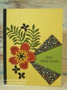 Botanical Blooms, Missing You! | Regal Stamping