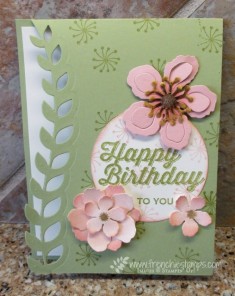 Stamp & Scrap with Frenchie: Botanical Blooms and Perfect Pairings Class in the mail