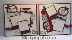 Stampin Gala: MONTHLY SCRAPBOOK CLUB