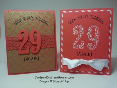 29 again cards