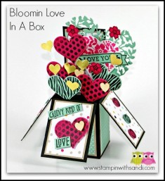 Stampin Up Bloomin Love – Card in a Box – Stampin With Sandi MacIver