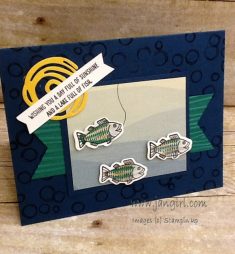 Swirly Scribbles Bear Hugs By the Shore card
