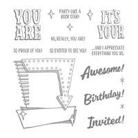 Marquee Messages Photopolymer Stamp Set by Stampin’ Up!