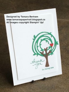 Tamara’s Paper Trail: Swirly Tree