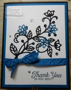 Flourish Thinlets Die Thank You Card