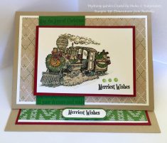 Christmas magic stampin up Youtube Mystamp Garden