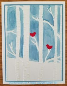 Creative Idea Shares – Ways To Use Woodlands Embossing Folder