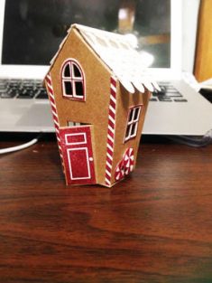 Wonky Gingerbread House