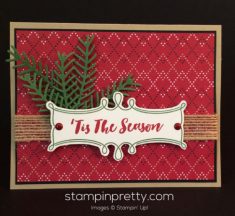 Christmas Pines from Mary Fish – Stampinpretty