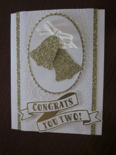 Wedding Bells Golden Card