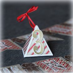 pyramid box Number Of Years Photopolymer Stamp Set Large Numbers Framelits Dies Playful Pals Pho ...