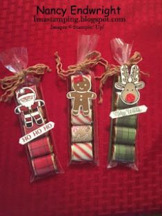 Imastamping in Indiana: Cookie Cutter Christmas Nugget Bags