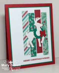 Traditional Christmas Colors | StamperCamper’s Corner