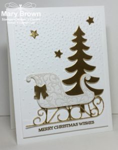 Santa’s Sleigh | StamperCamper’s Corner