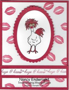 Imastamping in Indiana: Hey, Chick! Valentine