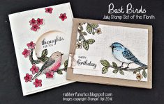 RubberFUNatics: July Stamp Set of the Month – Best Birds