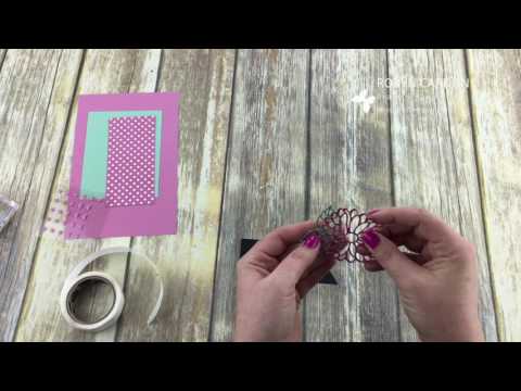 How to Make Stampin’ Up! Stylish Stems with Glimmer Paper – Episode 563 – YouTube