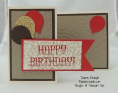 Window Shopping Birthday Card