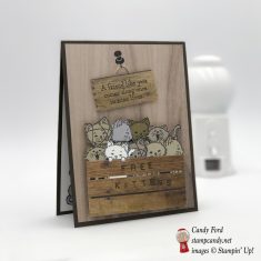Free Kittens card by Candy Ford