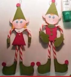 SUDSOL Articles | Candy Cane Elves by Jackie Topa