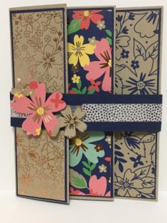 Triple Fold Card;Affectionately Yours Designer Series Paper