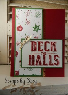 Deck the Halls – Christmas in July – Scraps By Sissy