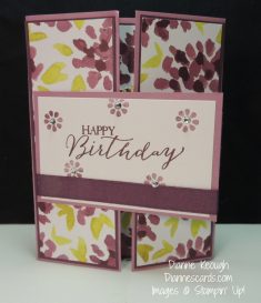 Peek-a-boo shutter for Birthday