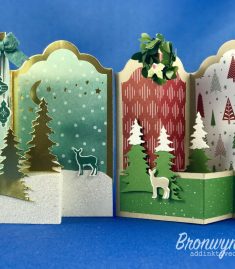 Carols of Christmas #1 & #2 – Labels Double Z-Fold Box Card Tutorial Bundle –by Bronwyn East ...