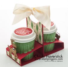 Christmas Boutique 2016: Double Cup treat holder