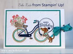 Bike Ride Birthday from Stampin’ Up! – with Michelle Last