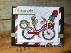 Christmas Birthday Bike Ride – Crafty Stampin – Stampin Up
