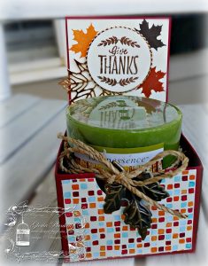 Colorful Season Candle with holder