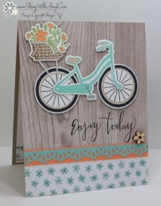 Stampin’ Up! Bike Ride in Pool Party – Stamp With Amy K