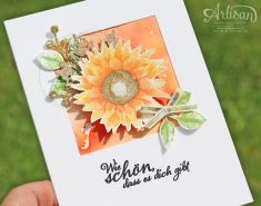 Painted Harvest card by Sylwia Schreck