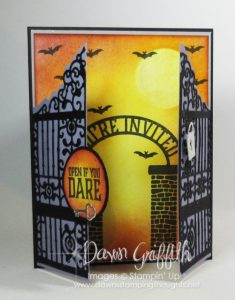 Graveyard Gate card video – Dawn’s Stamping Thoughts