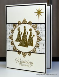 JanB Handmade Cards Atelier: Three Wise Men Video