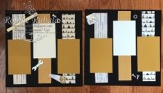 May Scrapbook class page 1