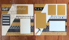 May Scrapbook pages – page 2