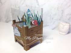 Seaside Shore 3D Fish Tank Card – My Paper Oasis